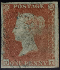 150636 1851 1D PL.119 (SG8)(OI) FINE USED.