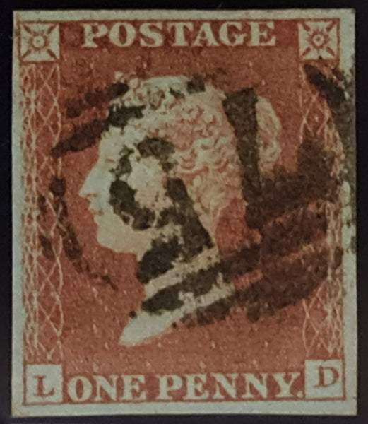 150660 1851 1D PL.115 (SG8)(LD) FINE USED.