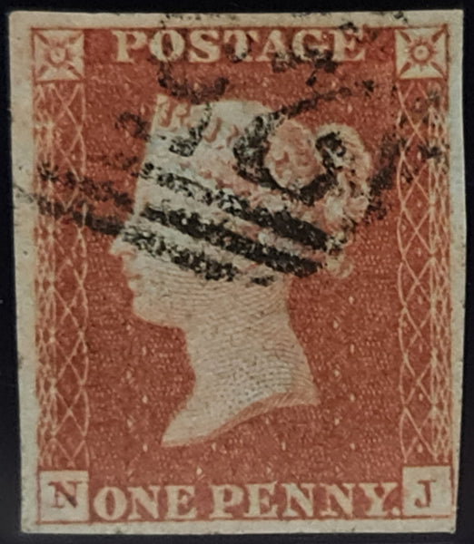150662 1850 1D PL.108 (SG8)(NJ) GOOD USED.