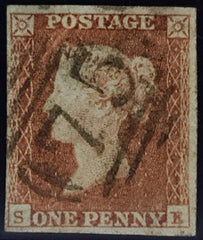 150665 1851 1D PL.112 (SG8)(SE) GOOD USED.