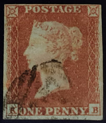 150666 1851 1D PL.127 (SG8)(KB) GOOD USED.