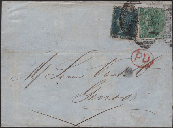 83699 - SAMUEL MONTAGUE UNDERPRINTS ON 2D BLUE (PP128) AND...