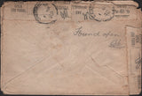 94488 - 1920 DAMAGED/OFFICIALLY RESEALED MAIL. Envelope Canada to Cambrid...