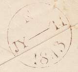 100194 - LONDON NO.'3' IN MALTESE CROSS/ID PINK ENVELOPE.