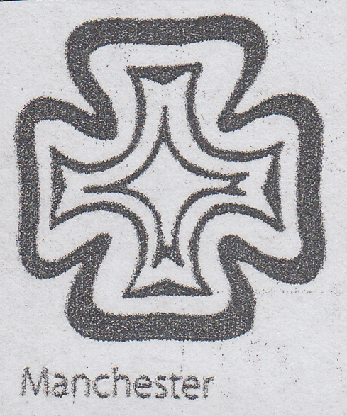 100209 - PL.9 (SK) (SG7)/MANCHESTER "FISHTAIL" MALTESE CROSS (SPEC A2ub CAT £900).