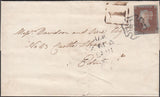 100232 - PERTH MALTESE CROSS ON COVER (SPEC B1tt CAT £1,000)/PL.16 (RB) (SG8).