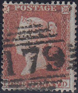 100264 - 1855 DIE I RESERVE PL.4 (ID) S.C.14 (SG22).