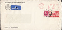 100351 - 1967 5S CASTLE ON COVER/METER MARK.