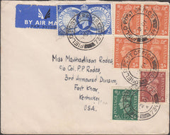 100560 - 1949 MAIL F.P.O TO USA.