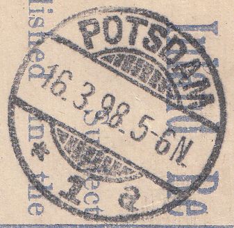 100648 - 1898 REGISTERED MAIL LONDON TO GERMANY.
