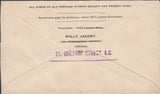 100971 CIRCA 1924 'WILLY JACOBY' STAMP DEALER MAIL LONDON TO GERMANY.