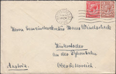 100992 - 1930 MAIL HAMPSTEAD TO AUSTRIA.