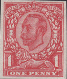 101271 - 1911 1D DOWNEY DIE 2 PAPER TRIALS.