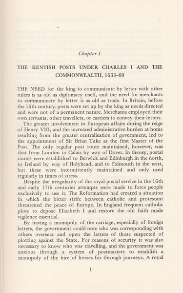 101414 - 'ENGLISH PROVINCIAL POSTS' BY BRIAN AUSTEN.