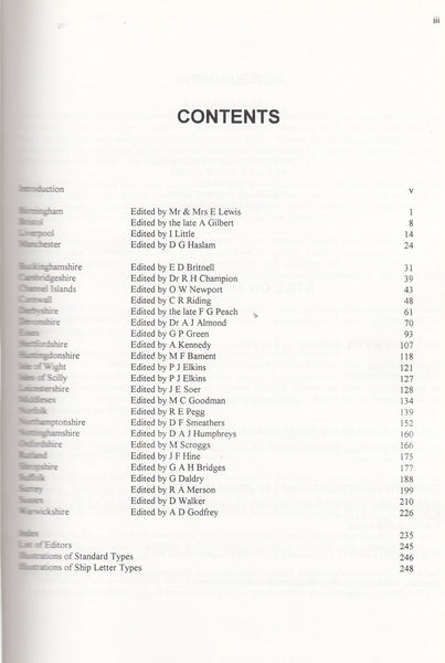 101427 - 'THE BRITISH COUNTY CATALOGUE OF POSTAL HISTORY - VOLS. 1 AND 2' BY R.M. WILLCOCKS AND B. JAY.