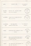 101456 - 'THE TEMPORARY HANDSTAMPS OF YORKSHIRE BY SEDGEWICK'.