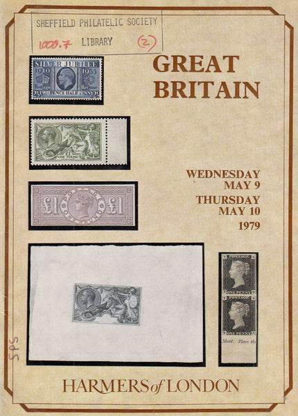 101563 - HARMERS GREAT BRITAIN SPECIALISED AUCTION MAY 1979.