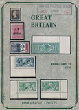 101564 - HARMERS GREAT BRITAIN SPECIALISED AUCTION FEBRUARY 1979.