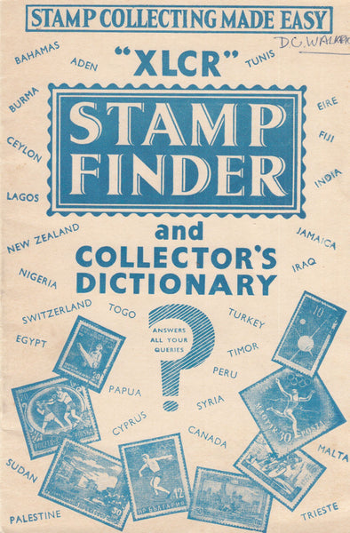 101576 - STAMP COLLECTION MADE EASY/STAMP FINDER AND COLLECTOR'S DICTIONARY.