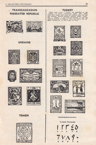 101576 - STAMP COLLECTION MADE EASY/STAMP FINDER AND COLLECTOR'S DICTIONARY.