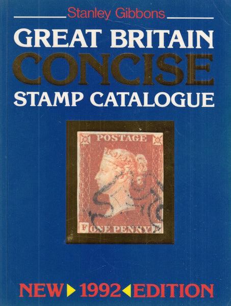 101646 - STANLEY GIBBONS CONCISE STAMP CATALOGUE 1992 EDITION.