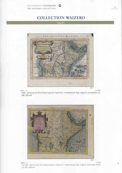101647 - THE WAIZERO COLLECTION OF ETHIOPIA.