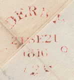 102029 - 1816 QUEEN ANNE'S BOUNTY/DERBYS.