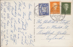 102448 - 1953 UNDERPAID MAIL NETHERLANDS TO BRADFORD, YORKS.