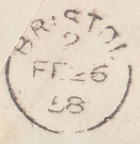 102483 - 1856/1857 PL.47 USED MATCHED PAIR LETTERED NC ON BLUED PAPER (SG29) AND WHITE PAPER (SG40).