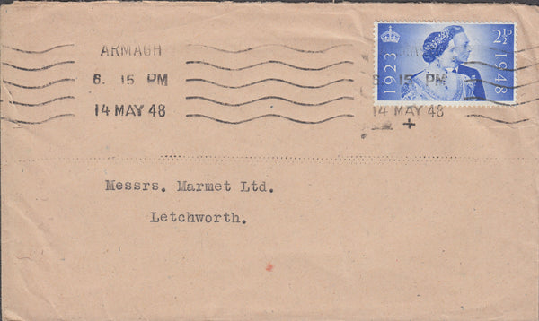 102607 - 1948 MAIL ARMAGH (NORTHERN IRELAND) TO LETCHWORTH.