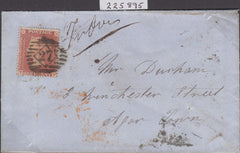 102635 - PL.10 (TF) (SG21) ON COVER/MANUSCRIPT ATTEMPTED DELIVERY.