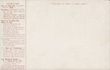 102749 - 1911 FIRST OFFICIAL U.K. AERIAL POST/UNUSED LONDON POST CARD IN RED-BROWN.