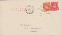 103060 - 1949 MAIL LONDON TO PRAGUE.