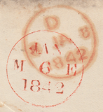 103573 - PL.16 (AE) (SG8)/EDINBURGH MALTESE CROSS ON COVER.