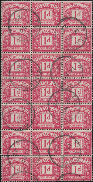 103626 - 1914 G.B. POSTAGE DUES (SGD2) USED IN IRELAND IN THE TRANSITIONAL PERIOD 1923.