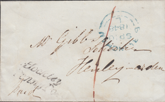 103860 - 1848 "HOCKLEY/PENNY POST" HAND STAMP (WA178).