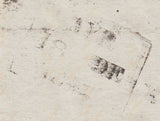 103906 1841 MAIL LIVERPOOL TO AYR 1D REDS (SG8) x 2 LIVERPOOL MALTESE CROSSES.