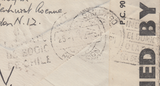 104009 - 1942 MAIL LONDON TO CHILE/2/6 BROWN (SG476).