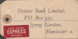 104070 - KGVI BANKERS PARCEL TAG/2/6 YELLOW-GREEN (SG476b).