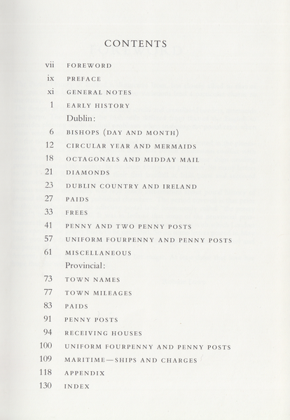 104174 - 'HANDBOOK OF IRISH POSTAL HISTORY TO 1840' BY DAVID FELDMAN AND WILLIAM KANE.
