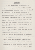 104240 - 'ROWLAND HILL'S FAMOUS LETTER TO THE CHANCELLOR OF THE EXCHEQUER 2 NOV. 1839'.