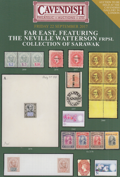 104337 - FAR EAST, FEATURING THE NEVILLE WATTERSON COLLECTION OF SARAWAK.
