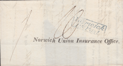 104762 - 1826 WARWICK PENNY POST.