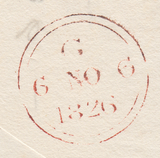 104762 - 1826 WARWICK PENNY POST.