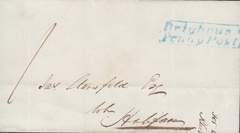 105109 - 1837 YORKS/BRIGHOUSE PENNY POST (YK585).