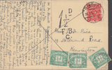 105231 - 1922 UNDERPAID MAIL GIESSEN (GERMANY) TO LONDON.
