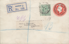 105291 - 1911 MAIL NORWOOD TO HAMBURG.