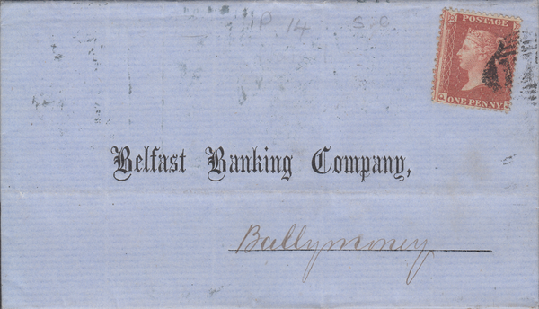 105351 - PL.5 (QJ) (SG24) BELFAST BANKING COMPANY CORRESPONDENCE.