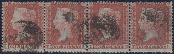 105353 - PL.1 STRIP OF FOUR (TI TJ TK TL) (SG24).