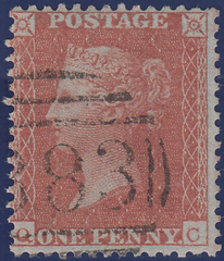 105378 - PL.1 MATCHED PAIR (SG24 AND C6) LETTERED QC.